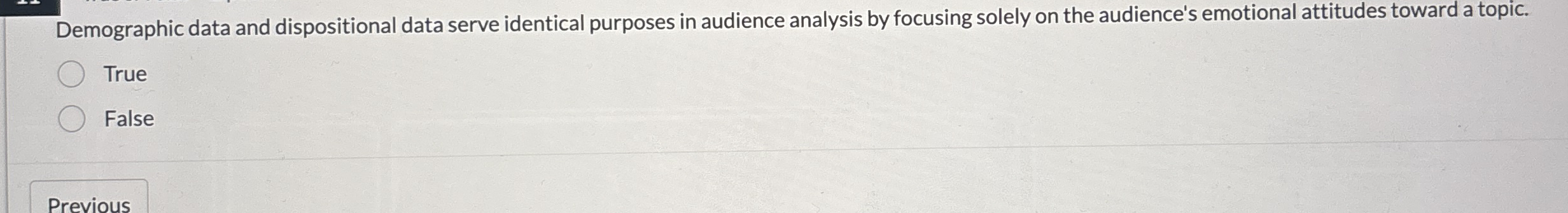 Demographic data and dispositional data serve