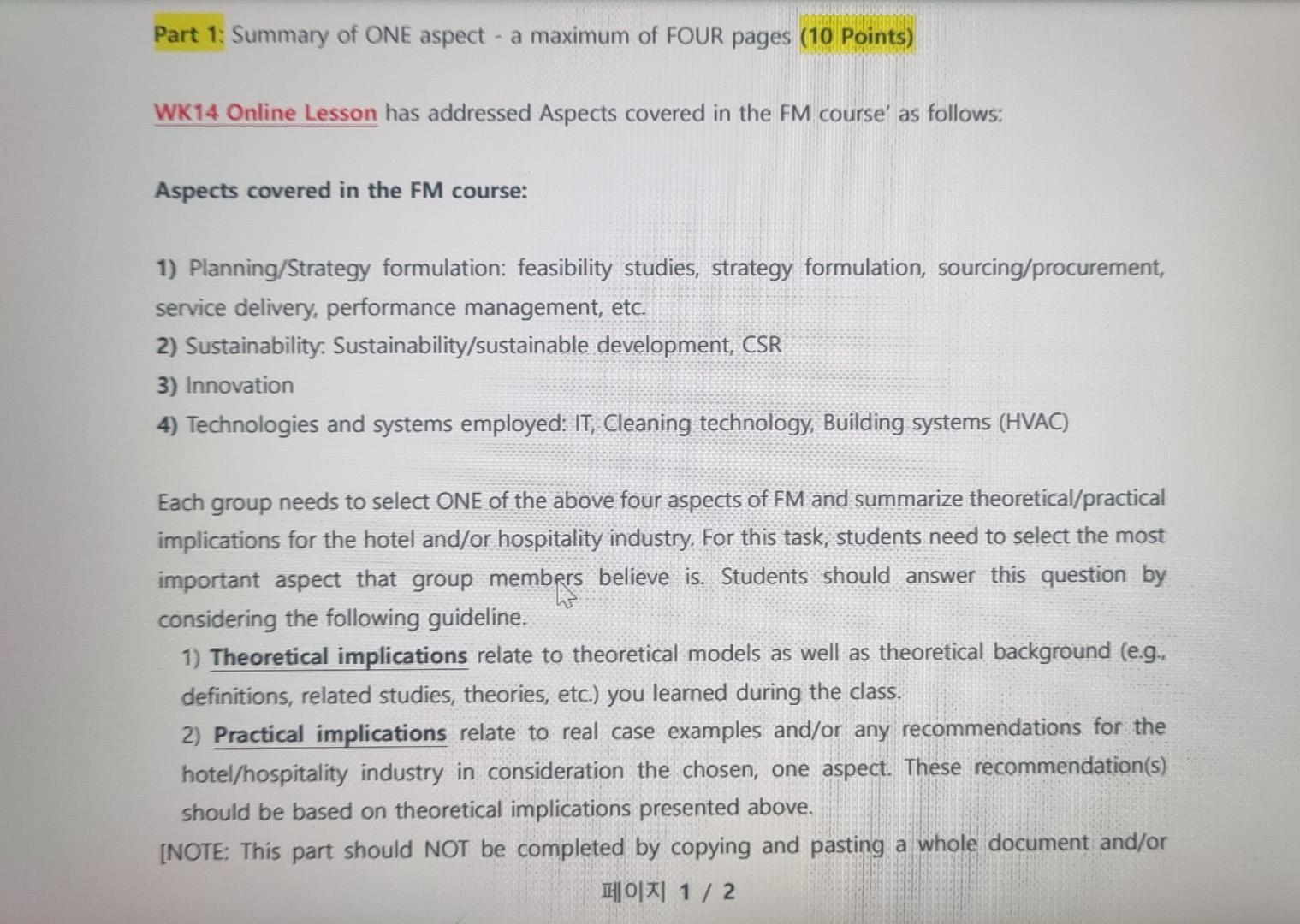 Please choose Innovation and solve this question.