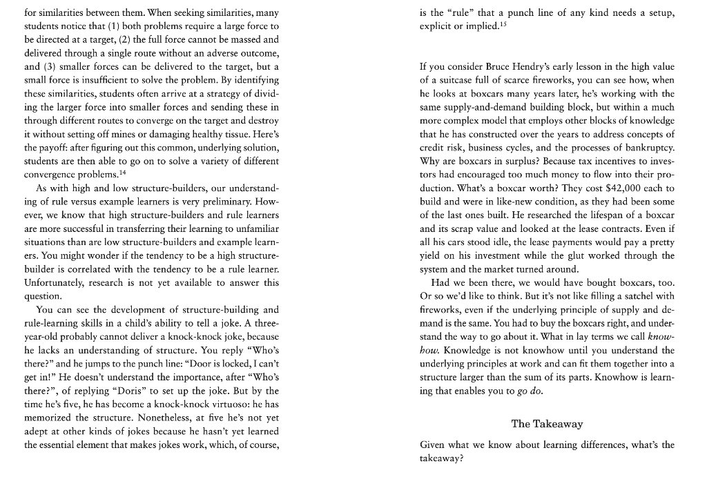 Please read the question Question: On pages 5 and