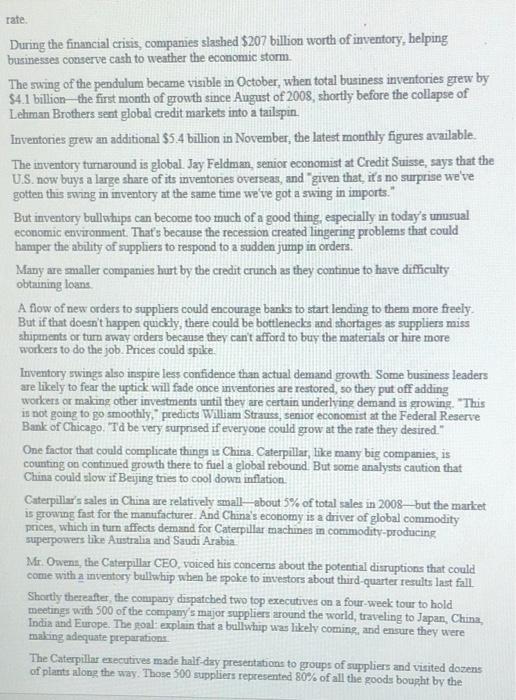 7. (Bonus 8 points) Read the article and answer