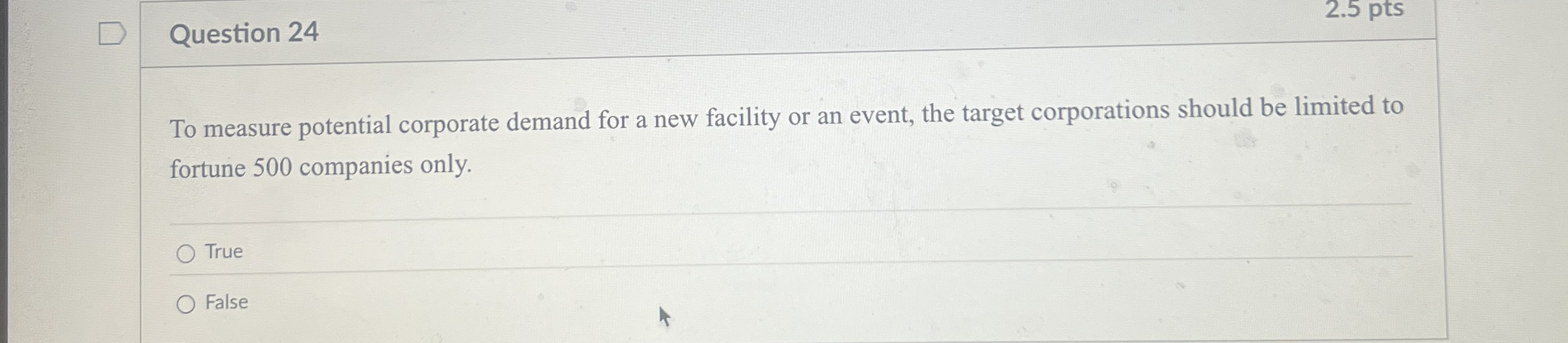 Question 2 4 2 . 5 pts To measure potential