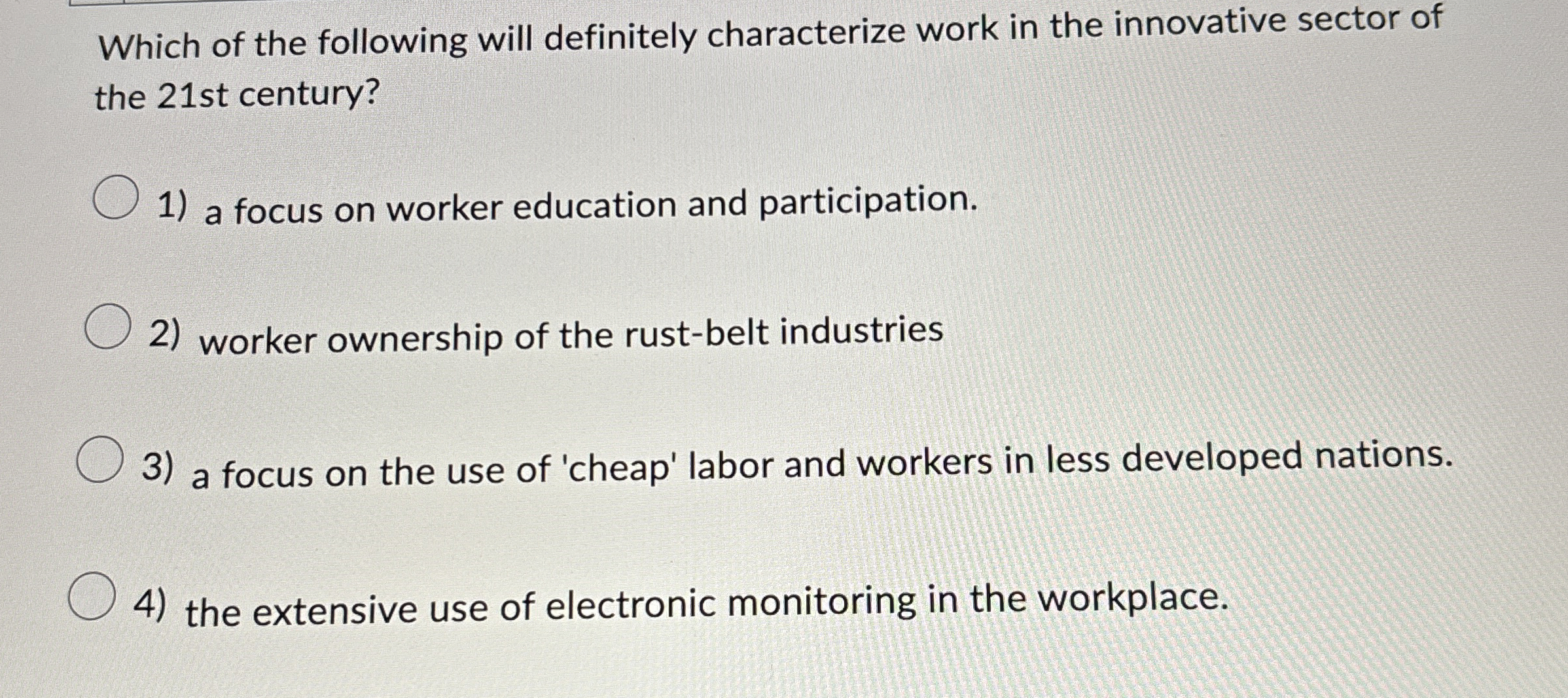 Which of the following will definitely