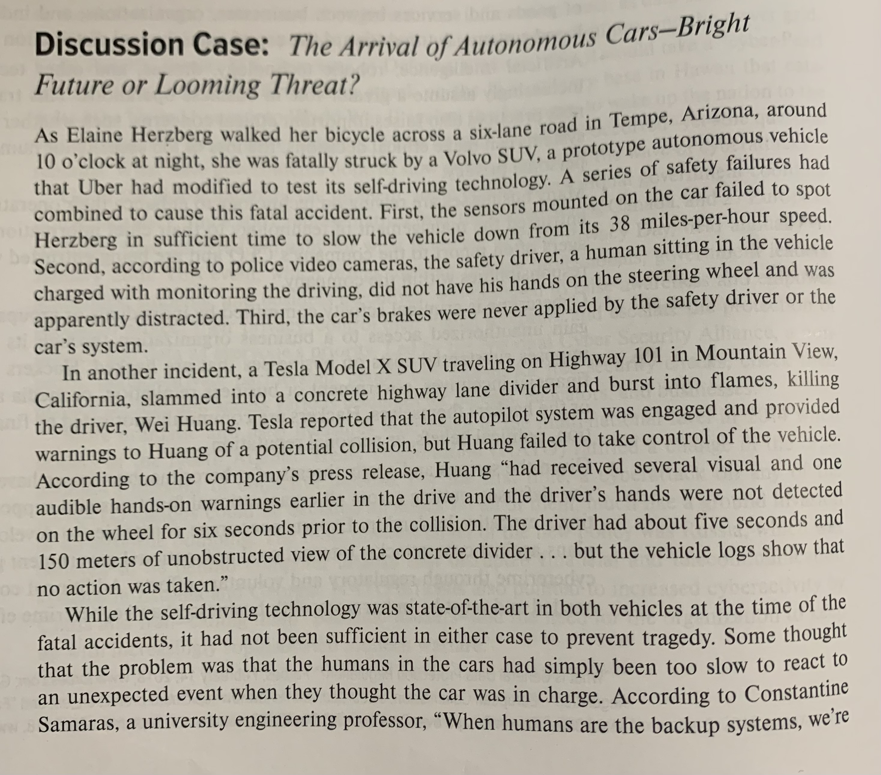 1 . What are the benefits and costs, or