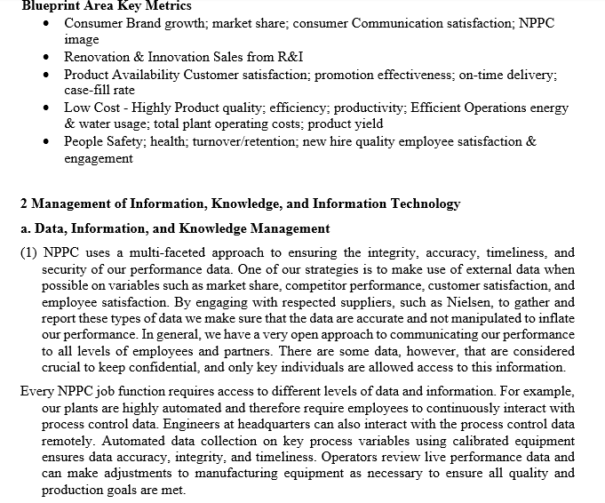 you will be given a Organization Profile in which