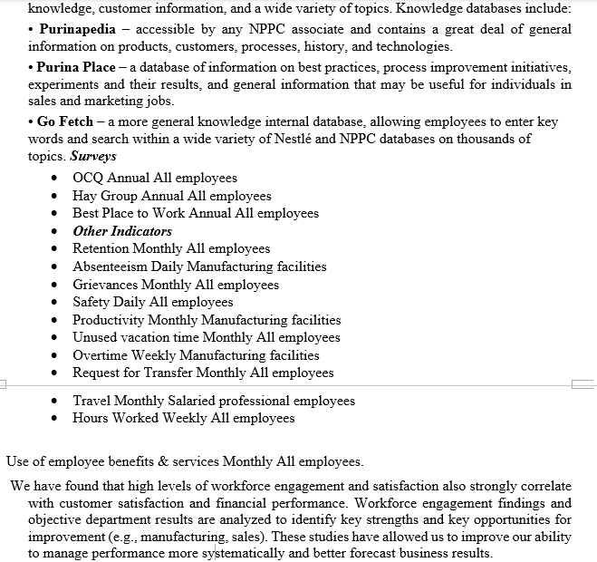 you will be given a Organization Profile in which