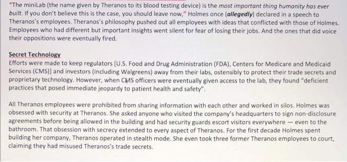 The first five pages is the case study and the