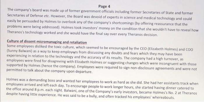 The first five pages is the case study and the