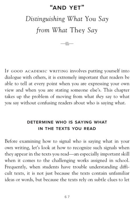 Read and answer exercise 1. To see how one writer