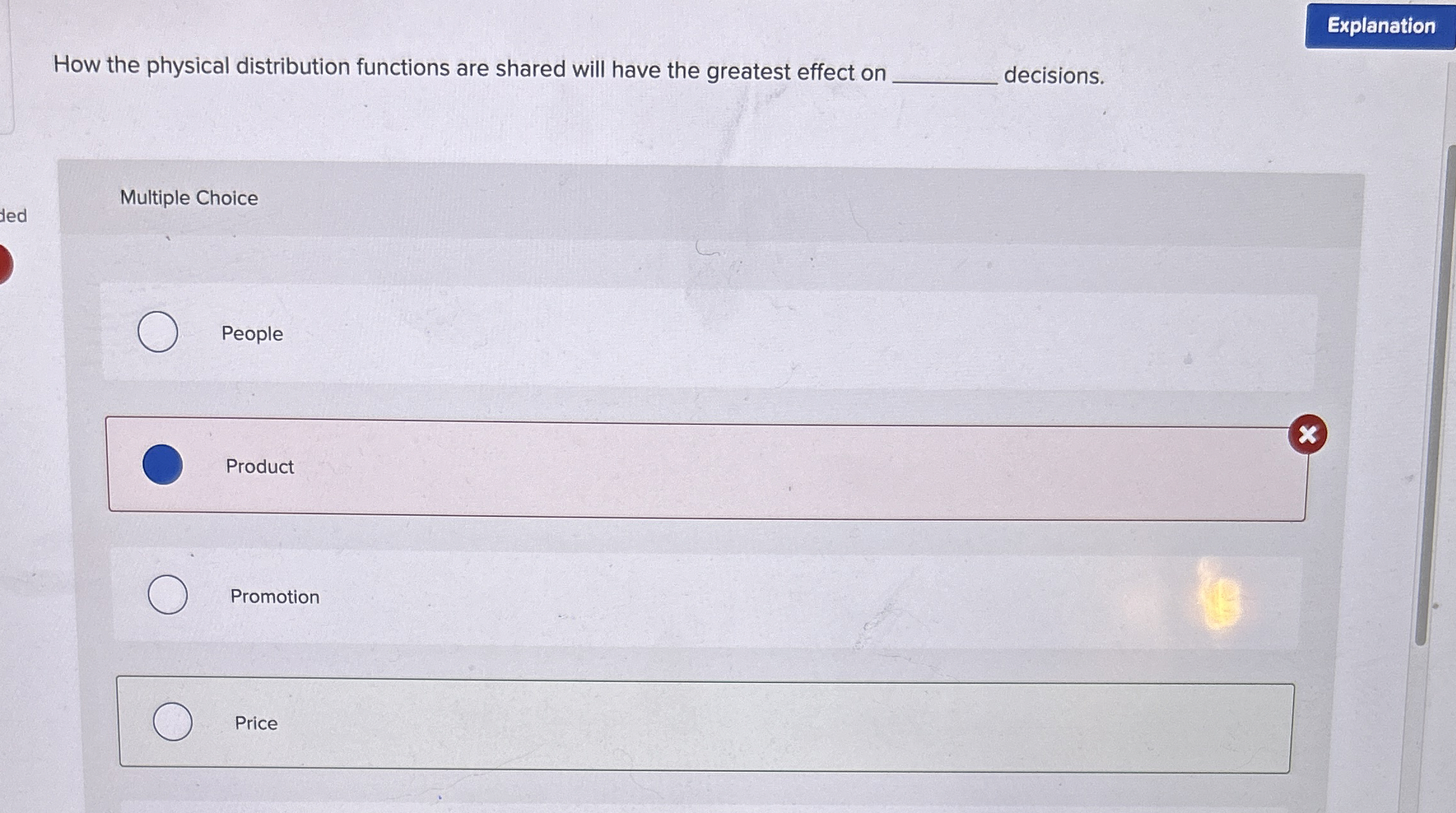 How the physical distribution functions are