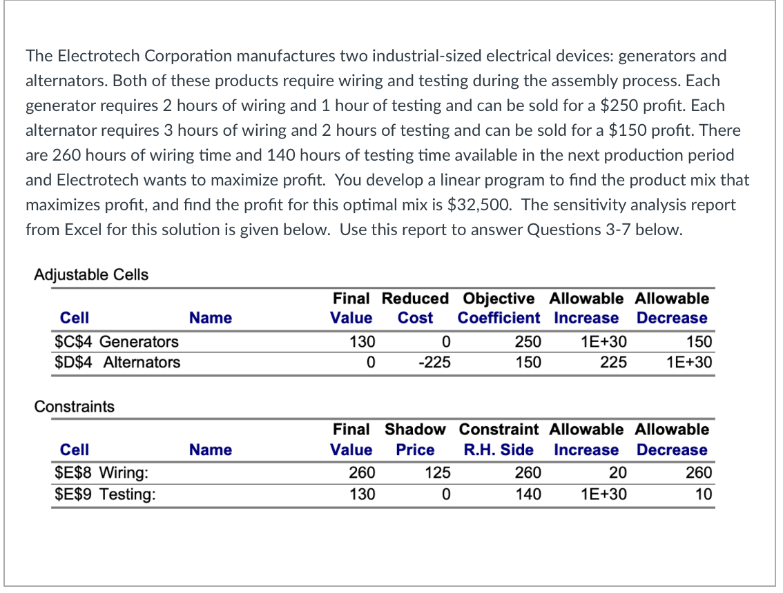The data is above: Questions - 1. How many hours