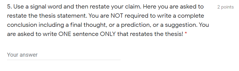 English language : Read the below topic and write