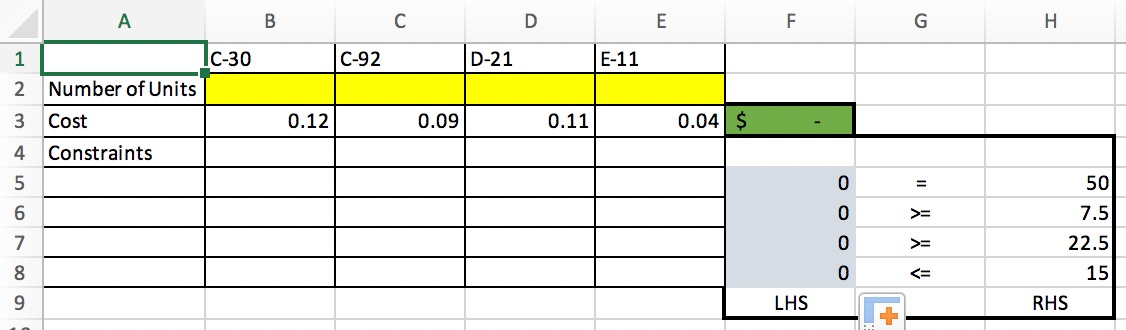 PLEASE USE EXCEL FORMAT PROVIDED T O SOLVE!!