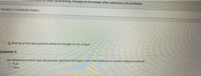 WEST Gw backtracking. Changes to the answer after