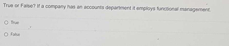 *Please answer within 30mins* True or False? If a