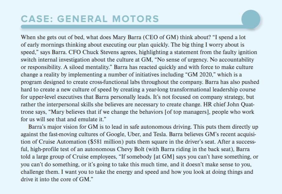 MGT301 (Organization behavior ) Please answer