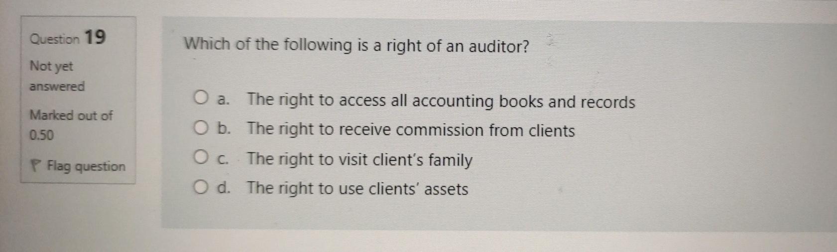 Please I only need the correct answer ASAP