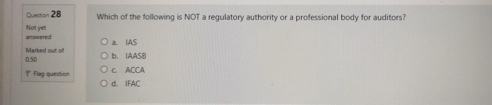 Please I only need the correct answer ASAP