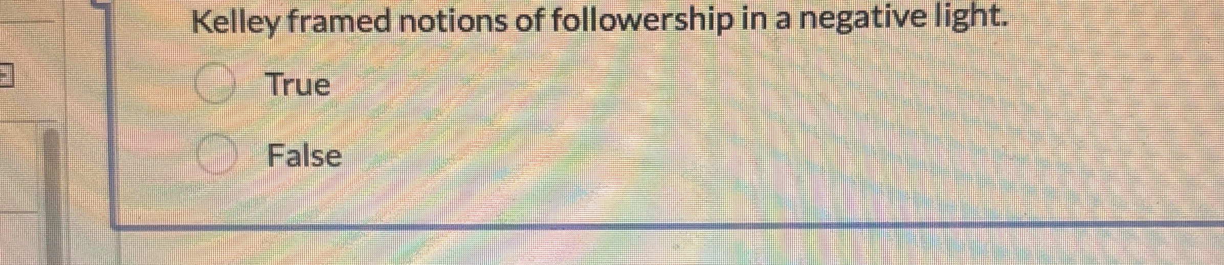 Kelley framed notions of followership in a