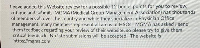 I have added this website review for a possible