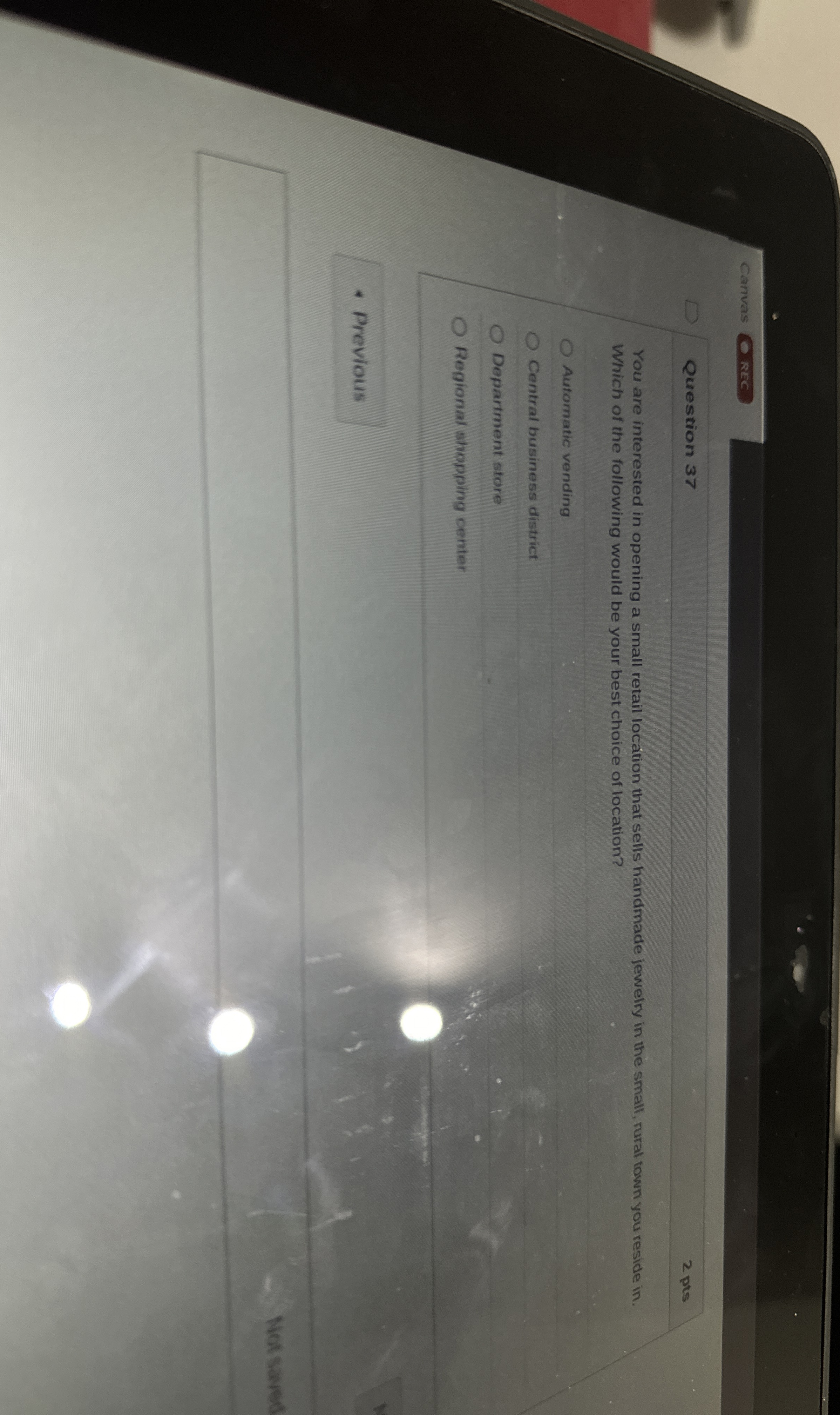 Canvas REC Question 3 7 2 pis You are interested