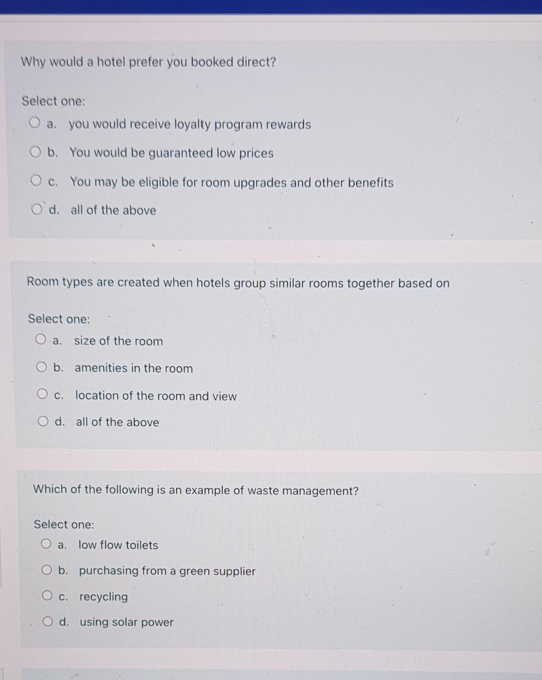 Why would a hotel prefer you booked direct?