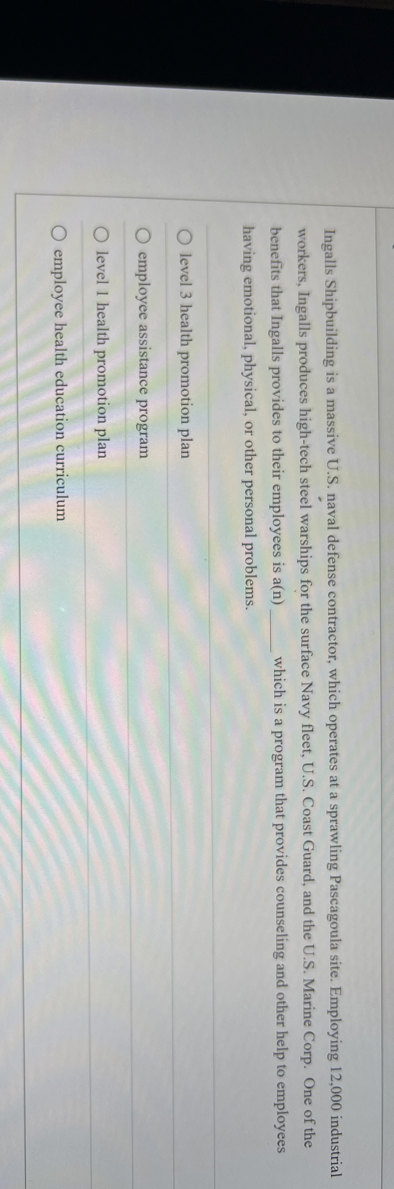 Ingalls Shipbuilding is a massive U . S . naval