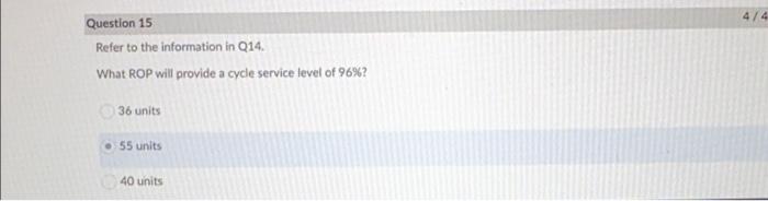 Explanation Needed Question 14 2/2 points One