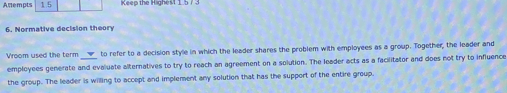 Attempts 1 . 5 Keep the Highest 1 . 5 3 6 .