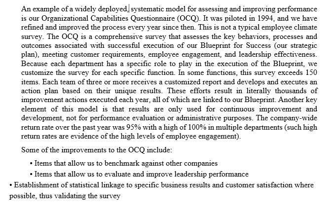 you will be given a Organization Profile in which