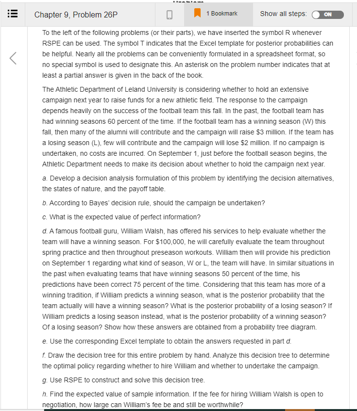 III Chapter 9, Problem 26P 1 Bookmark Show all