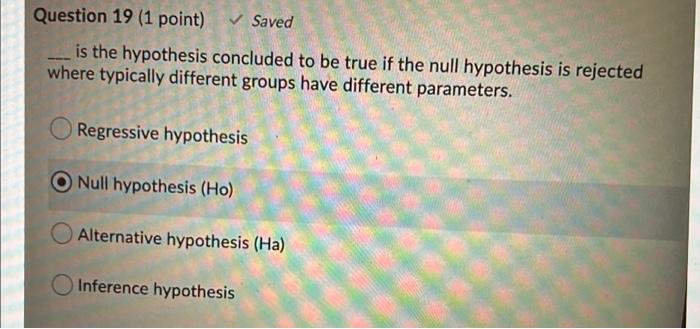 Question 16 (1 point) Saved With supervised