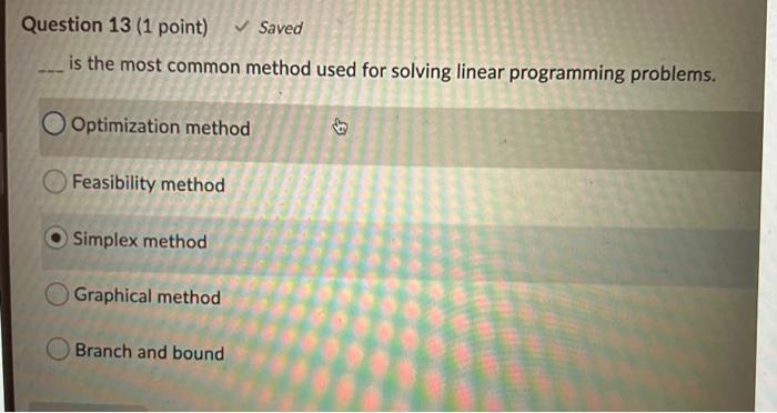 Question 16 (1 point) Saved With supervised