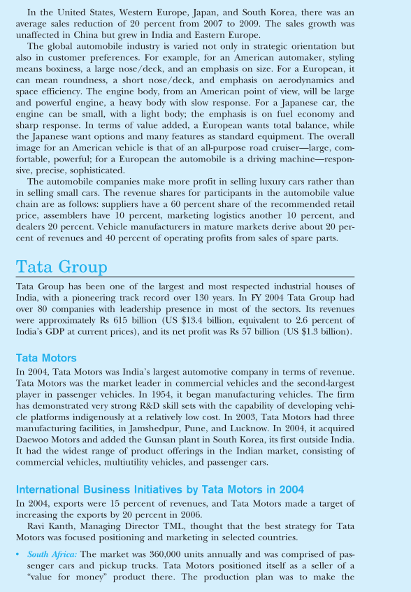 Q3: What does the five forces model look like for
