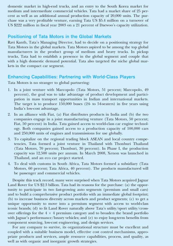 Q3: What does the five forces model look like for