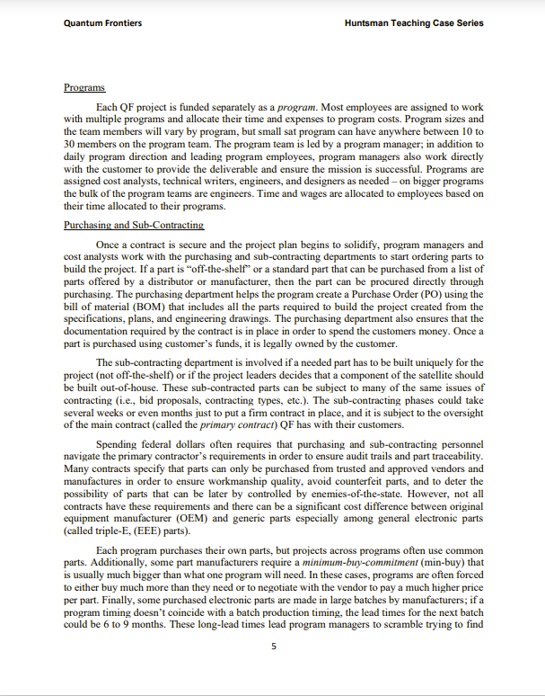 Quantum Frontiers: To Boldly Go (Case Analysis)