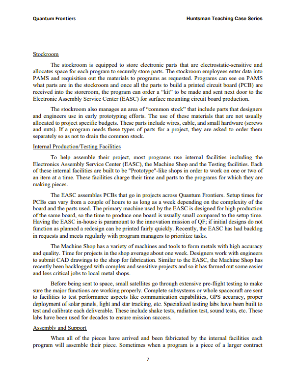 Quantum Frontiers: To Boldly Go (Case Analysis)