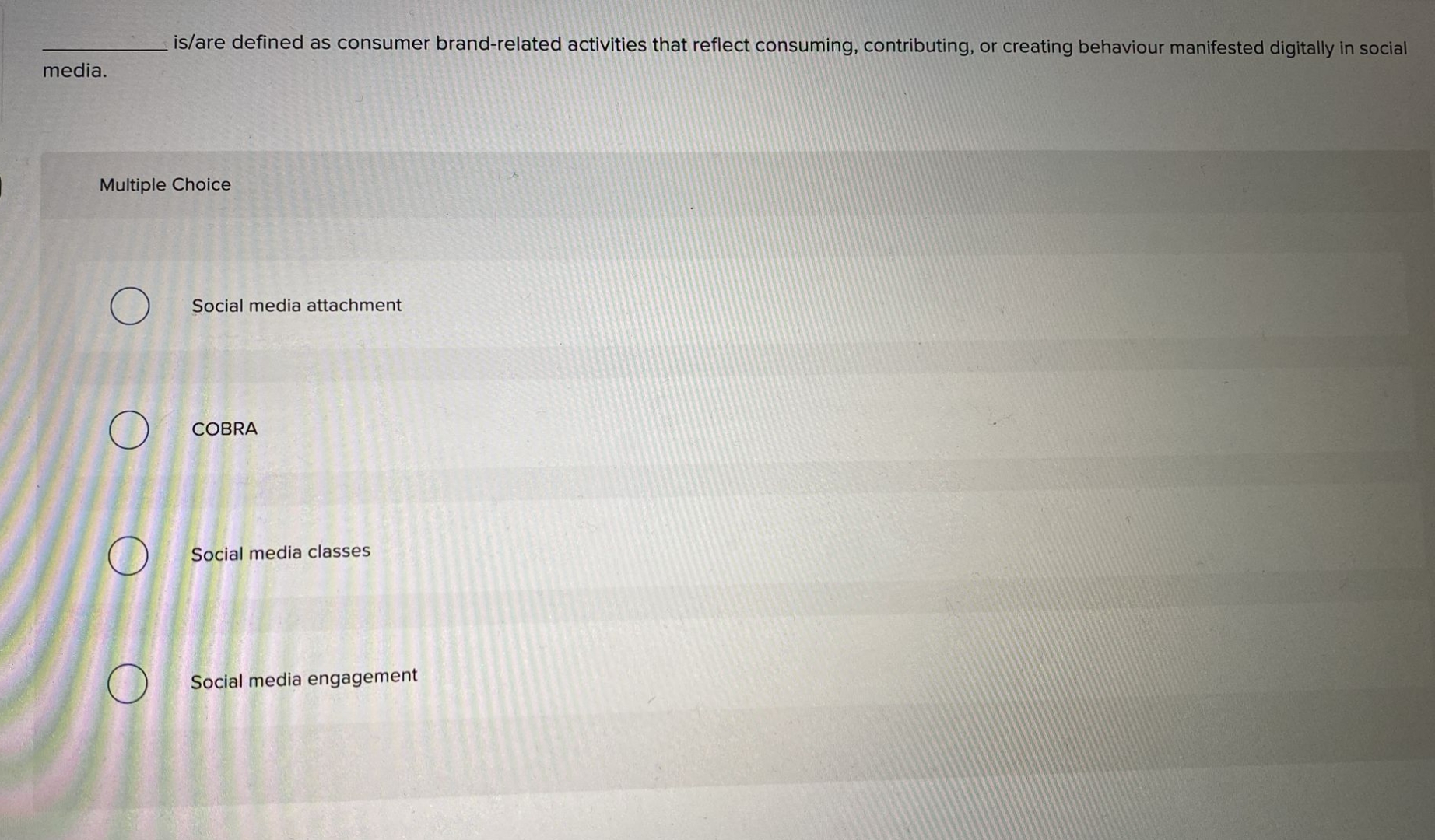 is / are defined as consumer brand - related