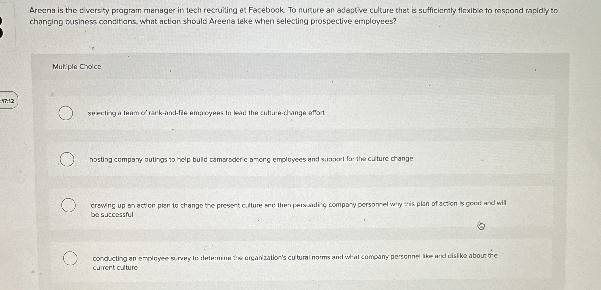 Areena is the diversity program manager in tech