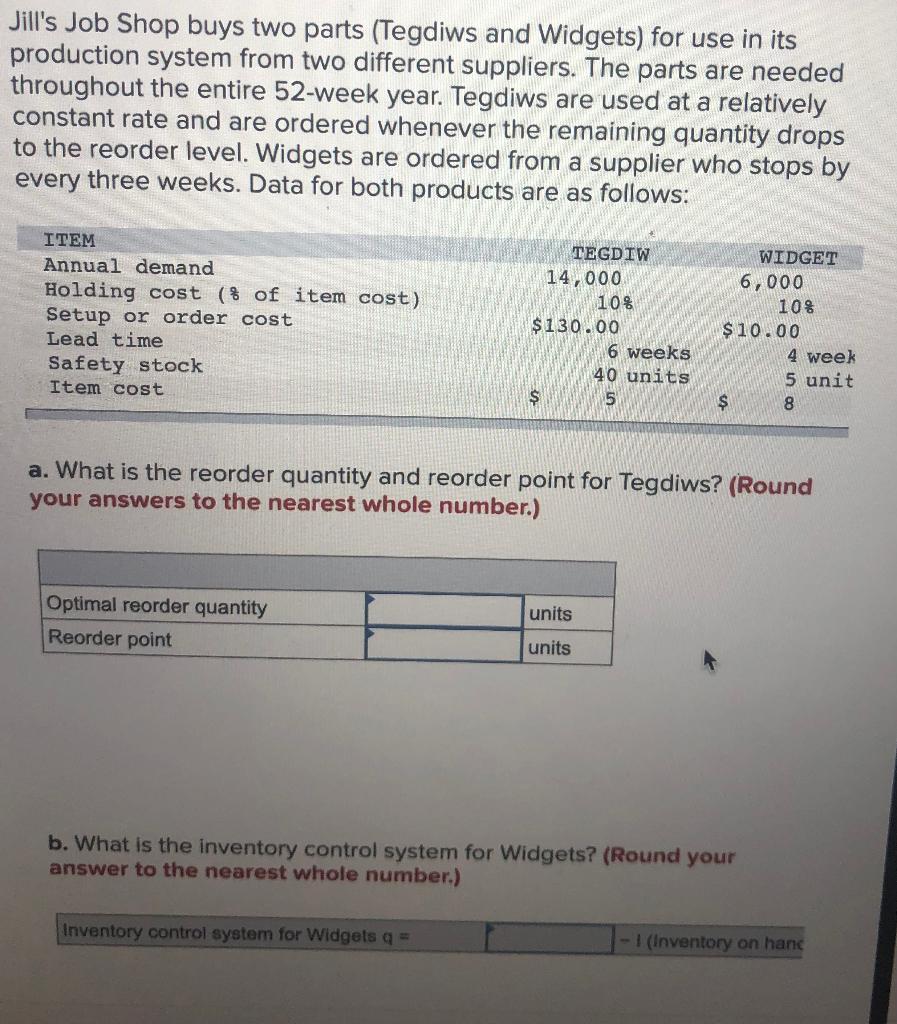 Answer the following