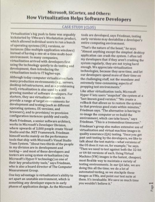 Microsoft, SiCortex, and Others: How