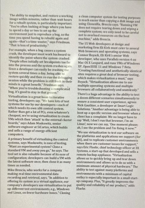 Microsoft, SiCortex, and Others: How