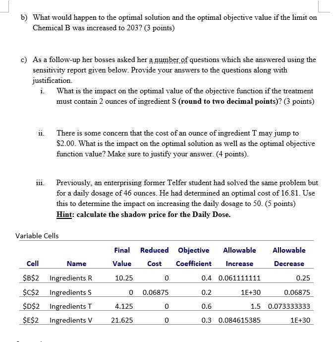 4 3 6 Part II Consider a diet company that is