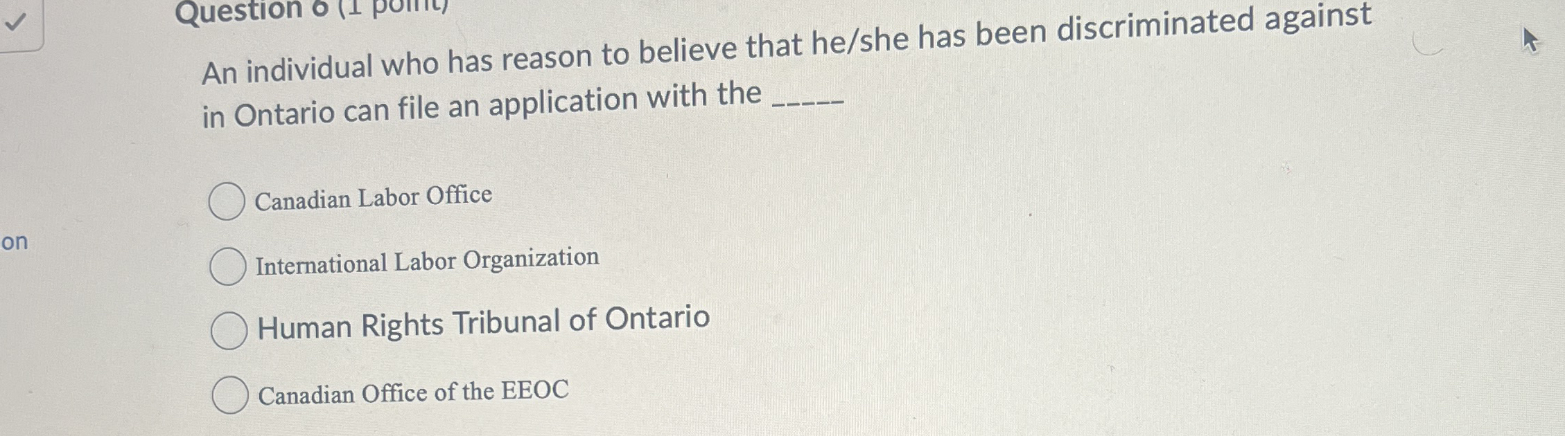 An individual who has reason to believe that he /