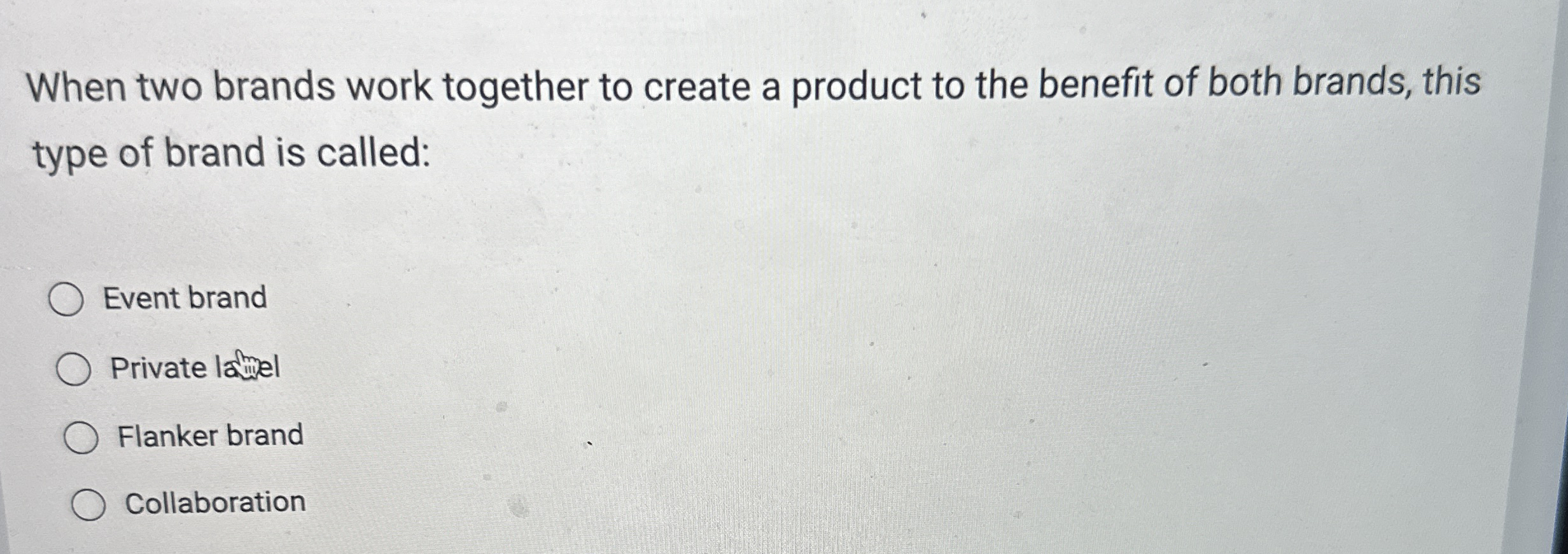 When two brands work together to create a product