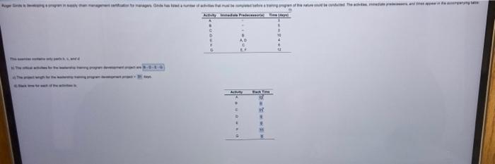 How to discover slack time by steps.... . - 1 4