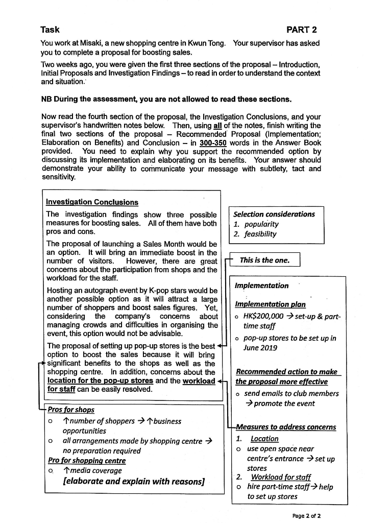 please write a proposal this is a background