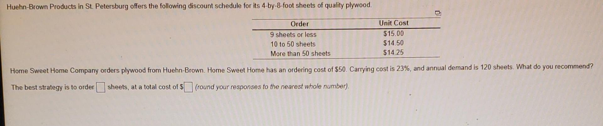 Huehn-Brown Products in St. Petersburg offers the