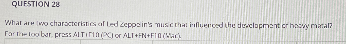 What are two characteristics of Led Zeppelin's