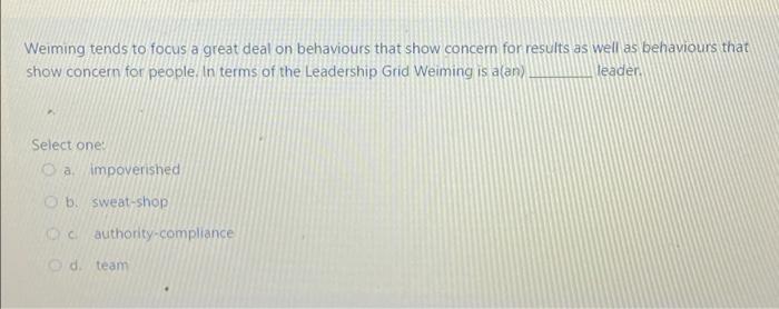 What is the term for the ability to influence