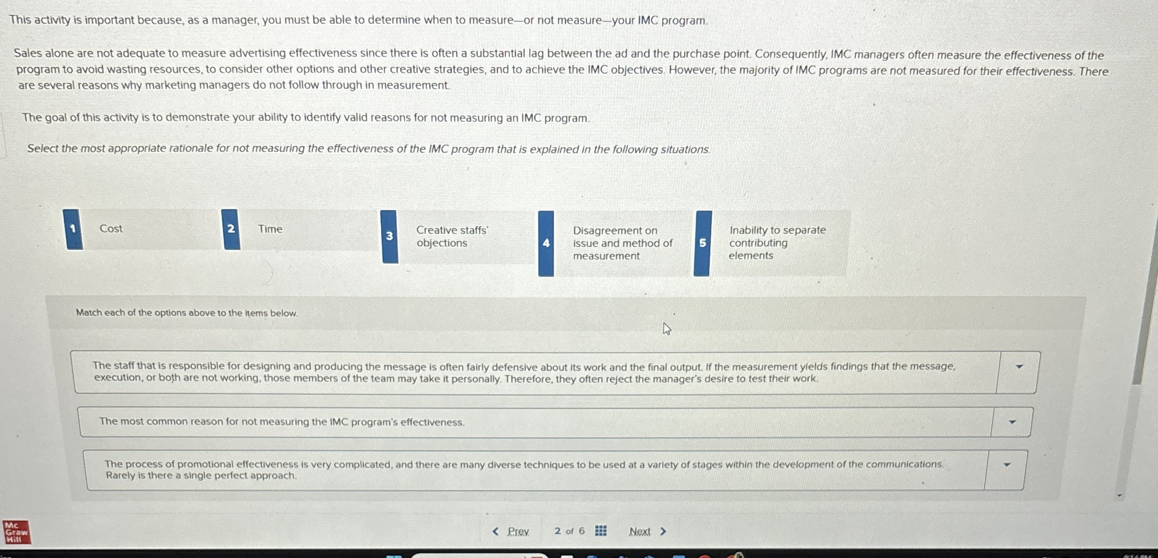 This activity is important because, as a manager,